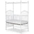 Corsican Iron Cribs 43740 | Stationary Canopy Crib-Cribs-Jack and Jill Boutique
