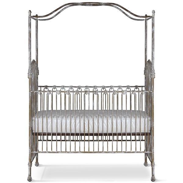 Corsican Iron Cribs 43810 | Stationary Canopy Crib-Cribs-Jack and Jill Boutique