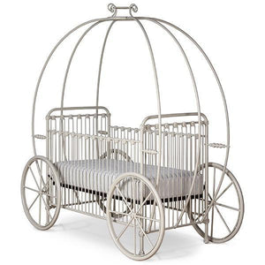 Corsican Iron Cribs 43812 | Statonary Pumpkin Canopy Crib-Cribs-Jack and Jill Boutique