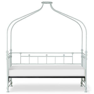 Corsican Iron Daybed 43738 | Canopy with Flowers-Day Bed-Jack and Jill Boutique