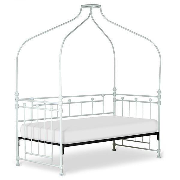 Corsican Iron Daybed 43738 | Canopy with Flowers-Day Bed-Jack and Jill Boutique