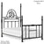 Corsican Iron Four Post Bed 1708 | Four Post with Vines & Birds-Four Post Bed-Jack and Jill Boutique