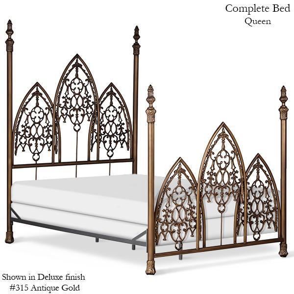 Corsican Iron Four Post Bed 42634 | Four Post Gothic Bed-Four Post Bed-Jack and Jill Boutique