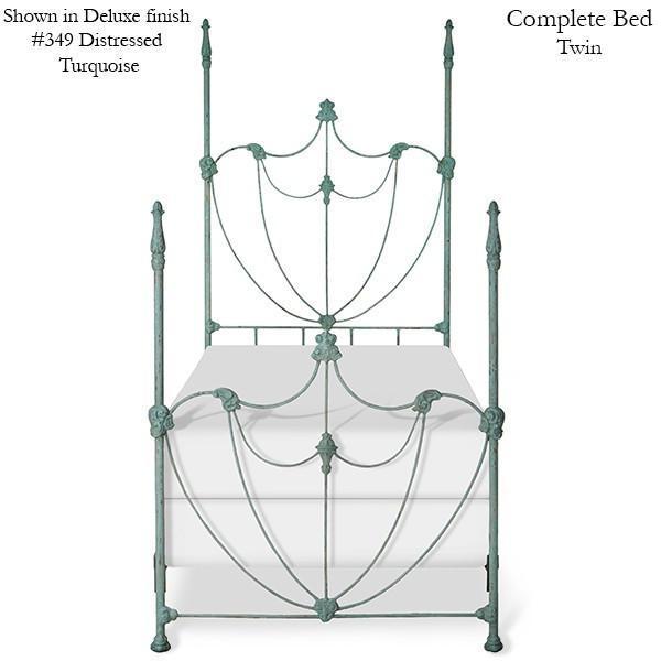 Corsican Iron Four Post Bed 43746 | Four Post Lotus Bed-Four Post Bed-Jack and Jill Boutique
