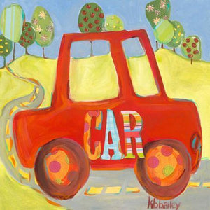 Country Car | Canvas Wall Art-Canvas Wall Art-Jack and Jill Boutique