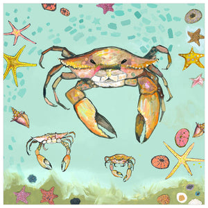 Crabs Trio Wall Art-Wall Art-Jack and Jill Boutique