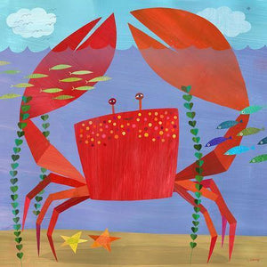 Crawling Crabby Critter | Canvas Wall Art-Canvas Wall Art-Jack and Jill Boutique