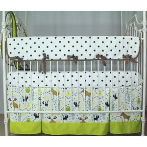 Crib Rail Cover | Woodland Animals-Crib Rail Cover-Jack and Jill Boutique