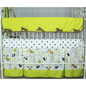 Crib Rail Cover | Woodland Animals-Crib Rail Cover-Jack and Jill Boutique