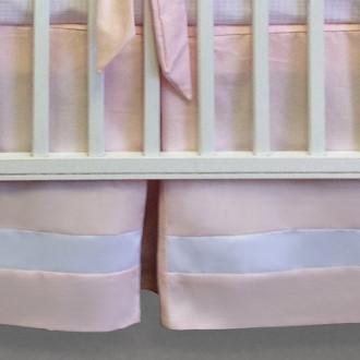 Crib Skirt | Ava Luxury Baby Bedding Set-Crib Skirt-Jack and Jill Boutique