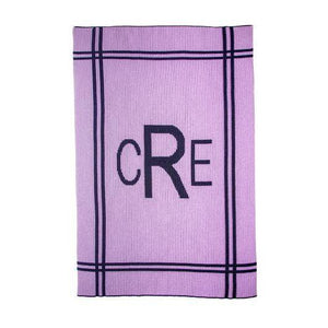 Cross Border Monogram Personalized Blanket-Blankets-Jack and Jill Boutique