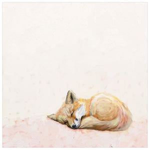 Curled Up Fox Wall Art-Wall Art-Jack and Jill Boutique