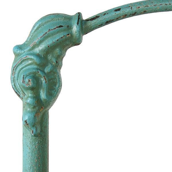 Distressed Turquoise 349 | Iron Furniture Finish Sample-Finish Sample-Jack and Jill Boutique