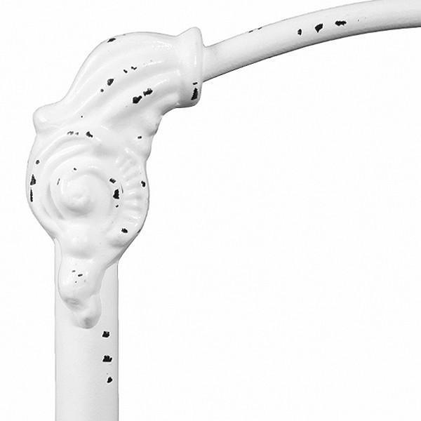 Distressed White Q29 | Iron Furniture Finish Sample-Finish Sample-Jack and Jill Boutique