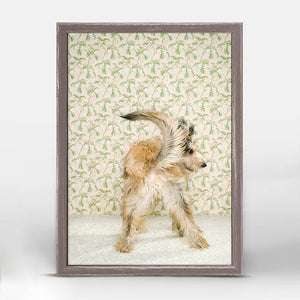 Dog Collection - Tail Wag Mini Framed Canvas-Mini Framed Canvas-Jack and Jill Boutique