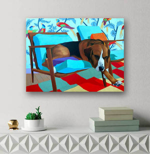 Dog Tales - Lucky 1 Wall Art-Wall Art-Jack and Jill Boutique