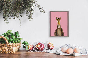 Donkey - Mini Framed Canvas-Mini Framed Canvas-Jack and Jill Boutique