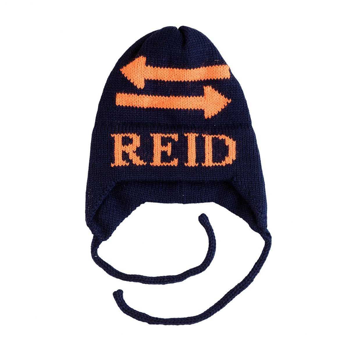 Double Arrow Personalized Knit Hat-Hats-Jack and Jill Boutique