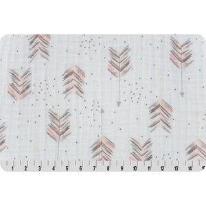 Aim High Embrace® | Double Gauze Cotton Fabric by the yard-Fabric-Pink-Jack and Jill Boutique