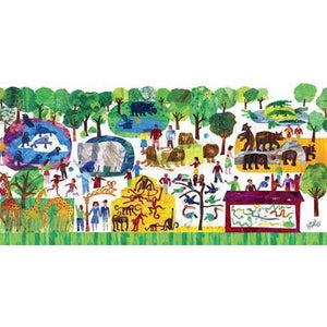 Eric Carle's 123 Zoo | Canvas Wall Art-Canvas Wall Art-Jack and Jill Boutique