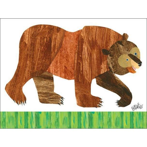 Eric Carle's Brown Bear | Canvas Wall Art-Canvas Wall Art-Jack and Jill Boutique