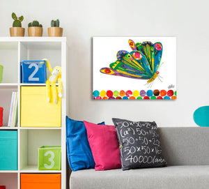 Eric Carle's Fluttering Butterfly Wall Art-Wall Art-Jack and Jill Boutique