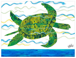 Eric Carle's Sea Turtle Wall Art-Wall Art-Jack and Jill Boutique
