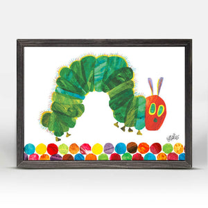 Eric Carle's The Very Hungry Caterpillar - Mini Framed Canvas-Mini Framed Canvas-Jack and Jill Boutique