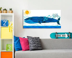 Eric Carle's Whale and Friends Wall Art-Wall Art-Jack and Jill Boutique