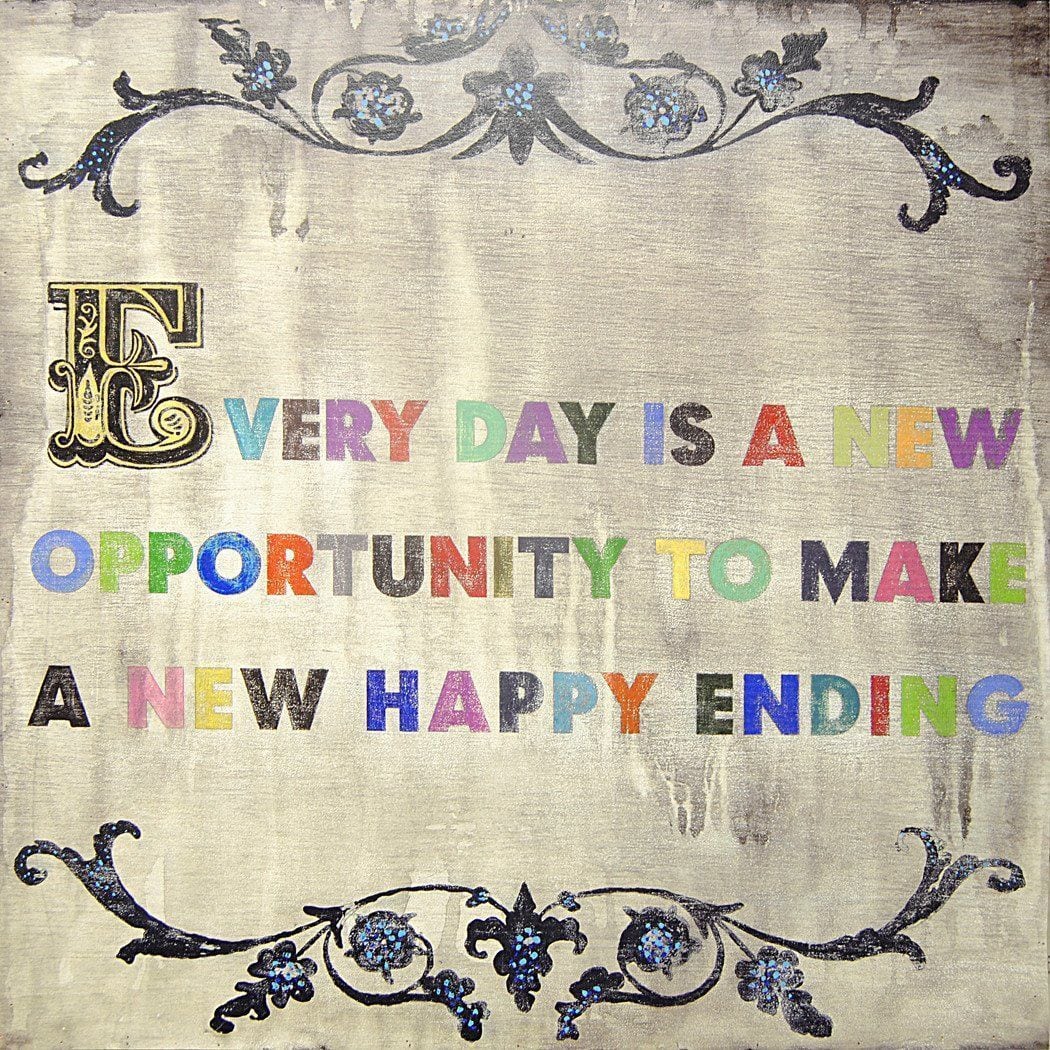 ART PRINT - Every Day is a New Opportunity-Art Print-Jack and Jill Boutique