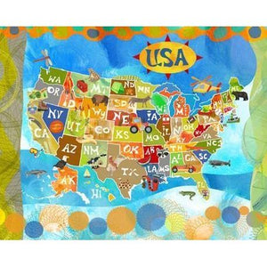 Explore the USA! | Canvas Wall Art-Canvas Wall Art-Jack and Jill Boutique