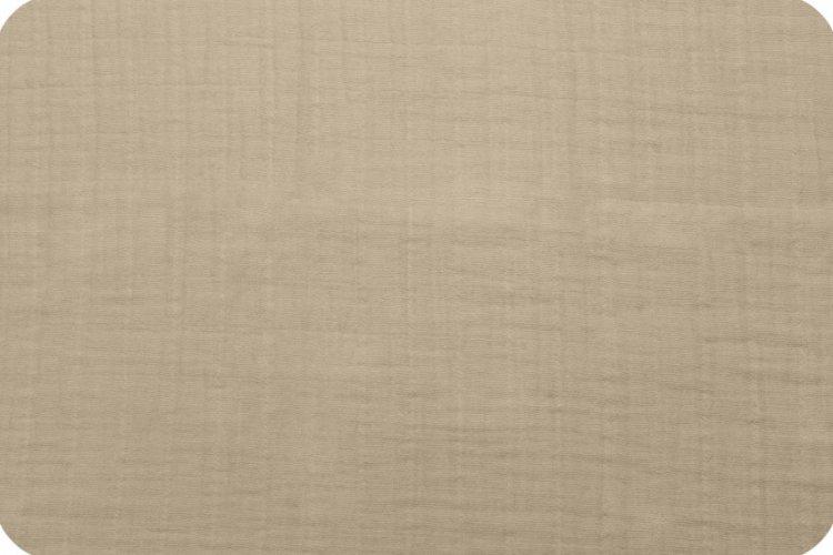 Solid Embrace Sand | Double Gauze Cotton-Fabric-Jack and Jill Boutique