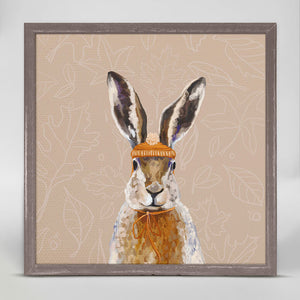 Fall Collection - Thankful Bunny Mini Framed Canvas-Mini Framed Canvas-Jack and Jill Boutique