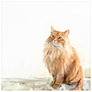 Feline Friends - Charlie Cat Wall Art-Wall Art-Jack and Jill Boutique