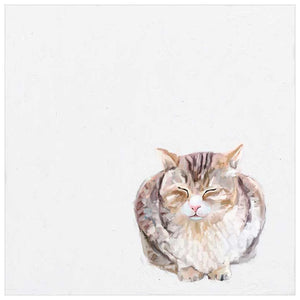 Feline Friends - Sleepy Cat Loaf Wall Art-Wall Art-Jack and Jill Boutique