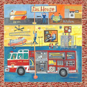 Firehouse | Canvas Wall Art-Canvas Wall Art-Jack and Jill Boutique