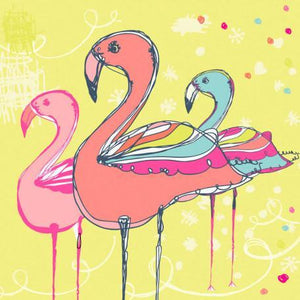 Flamingo Fun | Canvas Wall Art-Canvas Wall Art-Jack and Jill Boutique