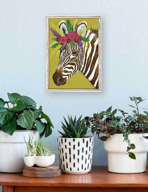 Flora & Fauna - Aster Mini Framed Canvas-Mini Framed Canvas-Jack and Jill Boutique