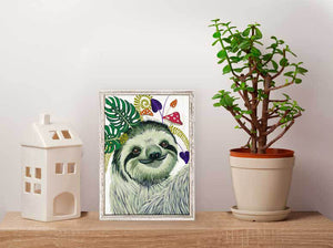 Flora & Fauna - Fern Mini Framed Canvas-Mini Framed Canvas-Jack and Jill Boutique