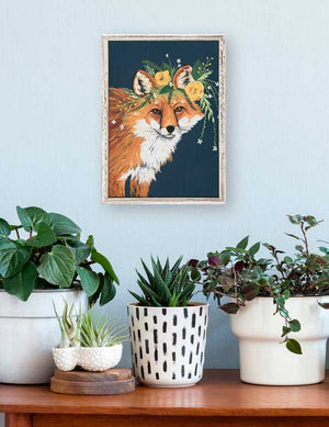 Flora & Fauna - Petra Mini Framed Canvas-Mini Framed Canvas-Jack and Jill Boutique