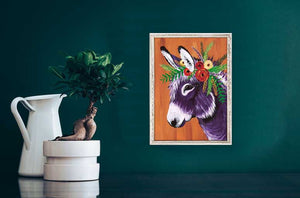 Flora & Fauna - Rosie Mini Framed Canvas-Mini Framed Canvas-Jack and Jill Boutique