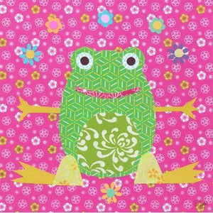 Floral Frog | Canvas Wall Art-Canvas Wall Art-Jack and Jill Boutique