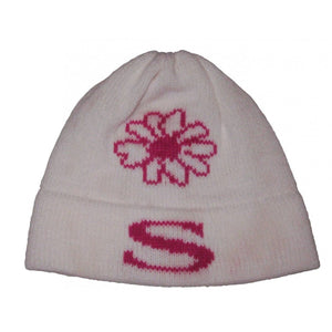 Flower Personalized Knit Hat-Hats-Jack and Jill Boutique