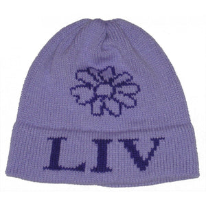 Flower Personalized Knit Hat-Hats-Jack and Jill Boutique