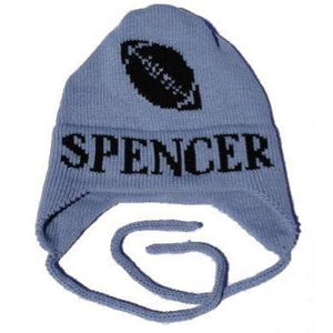 Football Personalized Knit Hat-Hats-Jack and Jill Boutique