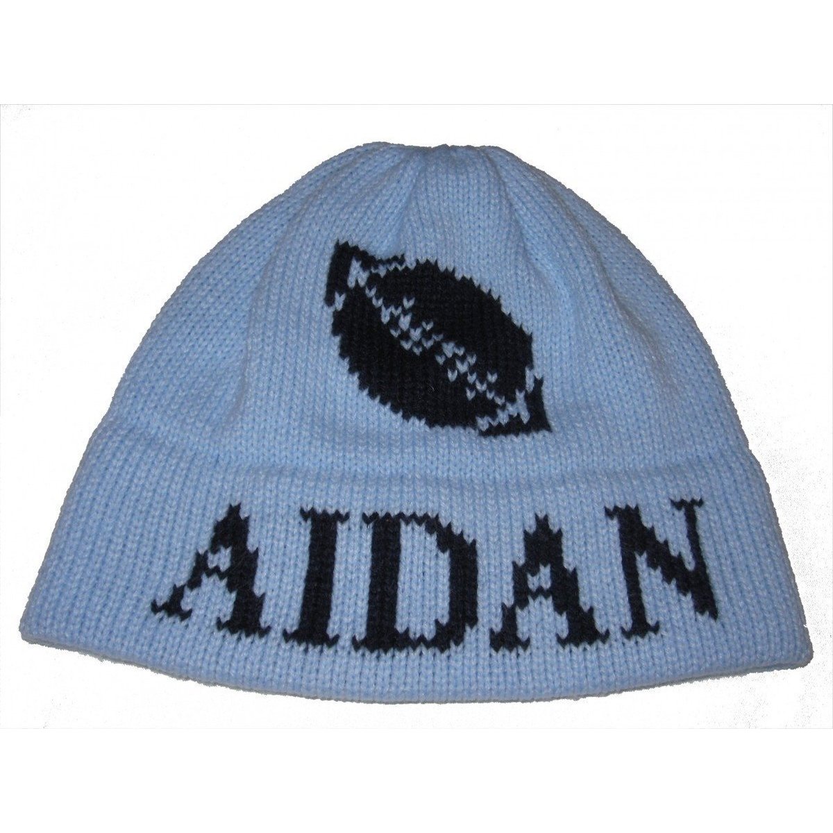 Football Personalized Knit Hat-Hats-Jack and Jill Boutique