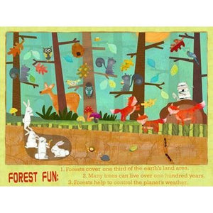 Forest Fun | Canvas Wall Art-Canvas Wall Art-Jack and Jill Boutique