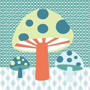 Forest Mushroom | Canvas Wall Art-Canvas Wall Art-Jack and Jill Boutique