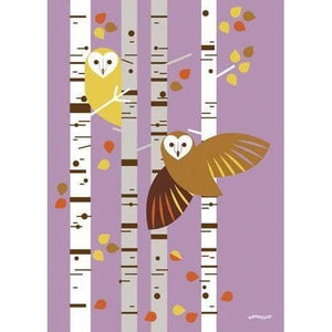 Forest Owl Birch | Canvas Wall Art-Canvas Wall Art-Jack and Jill Boutique