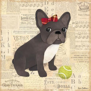 Frenchie Girl | Canvas Wall Art-Canvas Wall Art-Jack and Jill Boutique